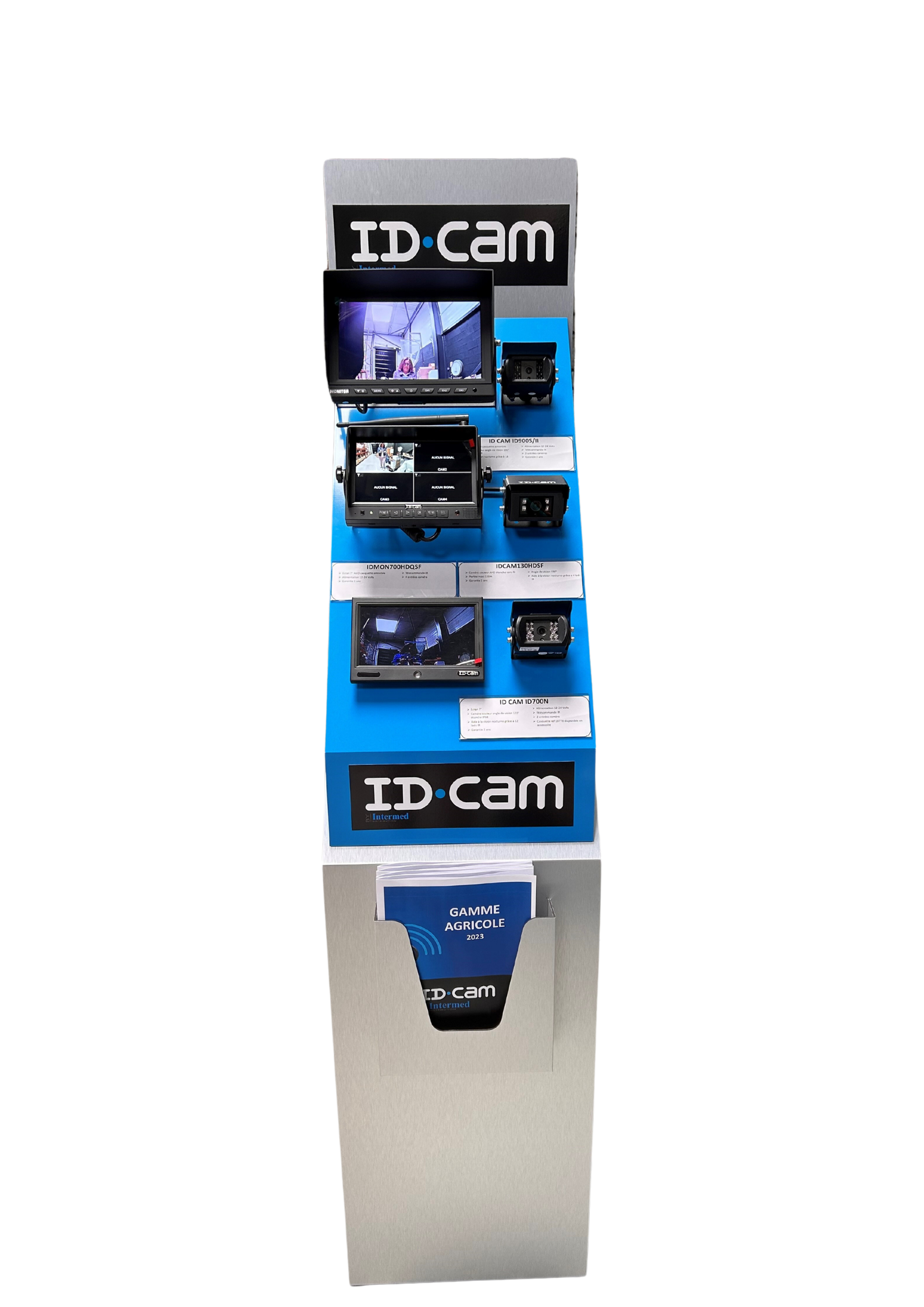 Caméra de Recul sans Fil, 7 Pouces Kit Caméra de Recul Voiture sans Fil HD  1080P Vision Nocturne Étanche IP67 18 IR 4 * Camera de Recul sans Fil pour  Camping Car